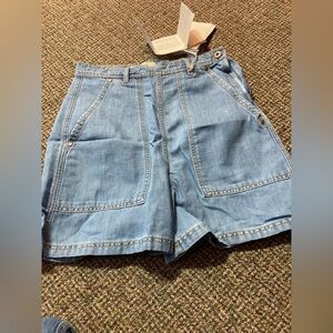 Weekend Max Mara Elica Denim Jean Shorts, Womens Size 6, NWT